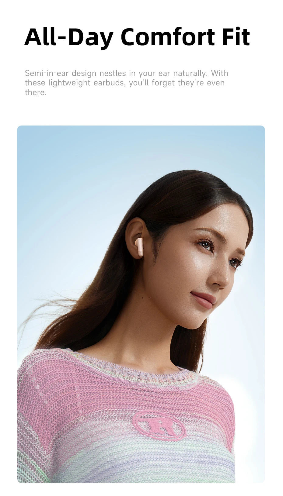 Fone de ouvido sem fio