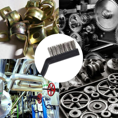 Conjunto de 6 escovas de arame para limpeza