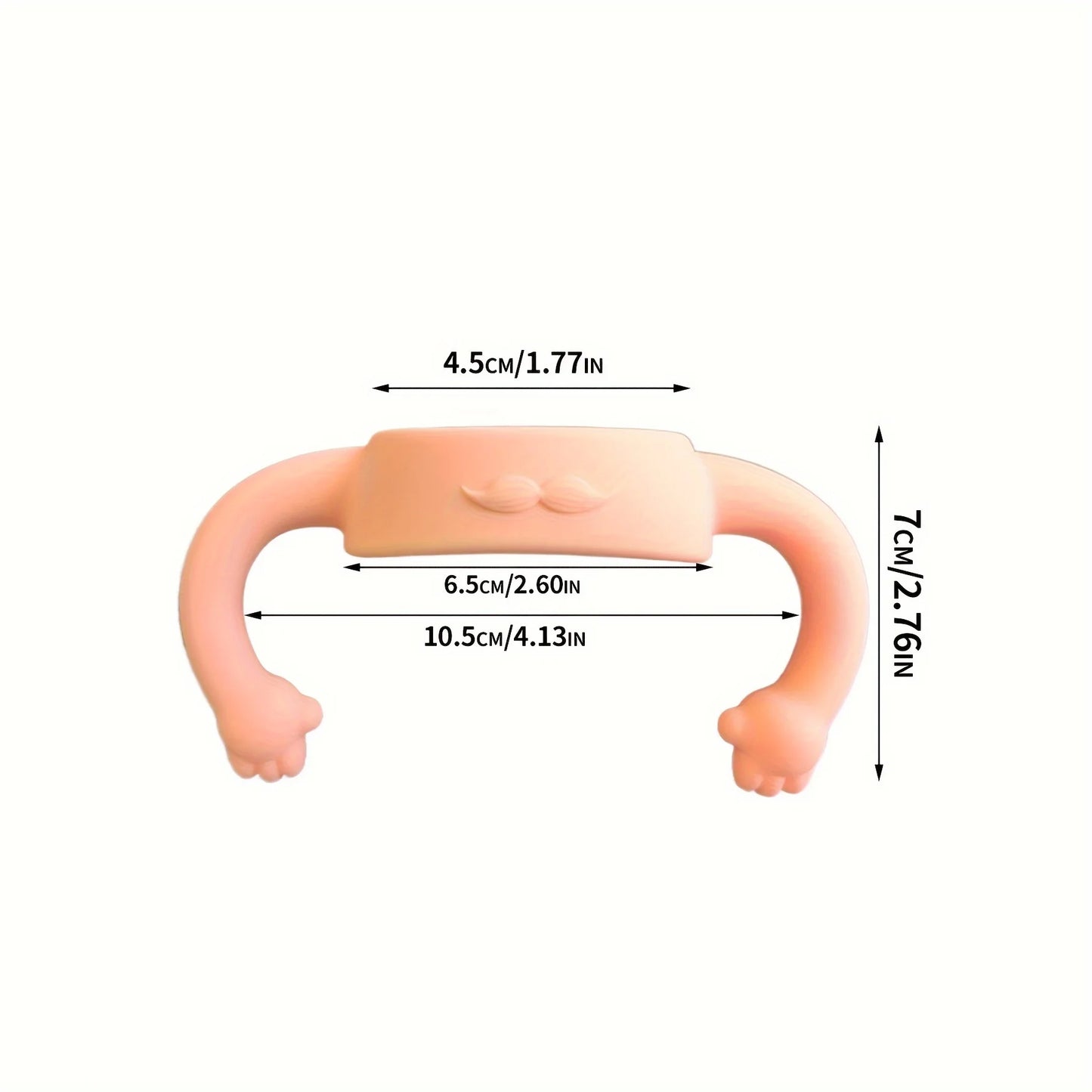 Capa de silicone universal para alça de mamadeira