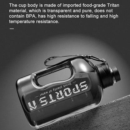 Garrafa de água portátil de grande capacidade (1,7L/2,7L)