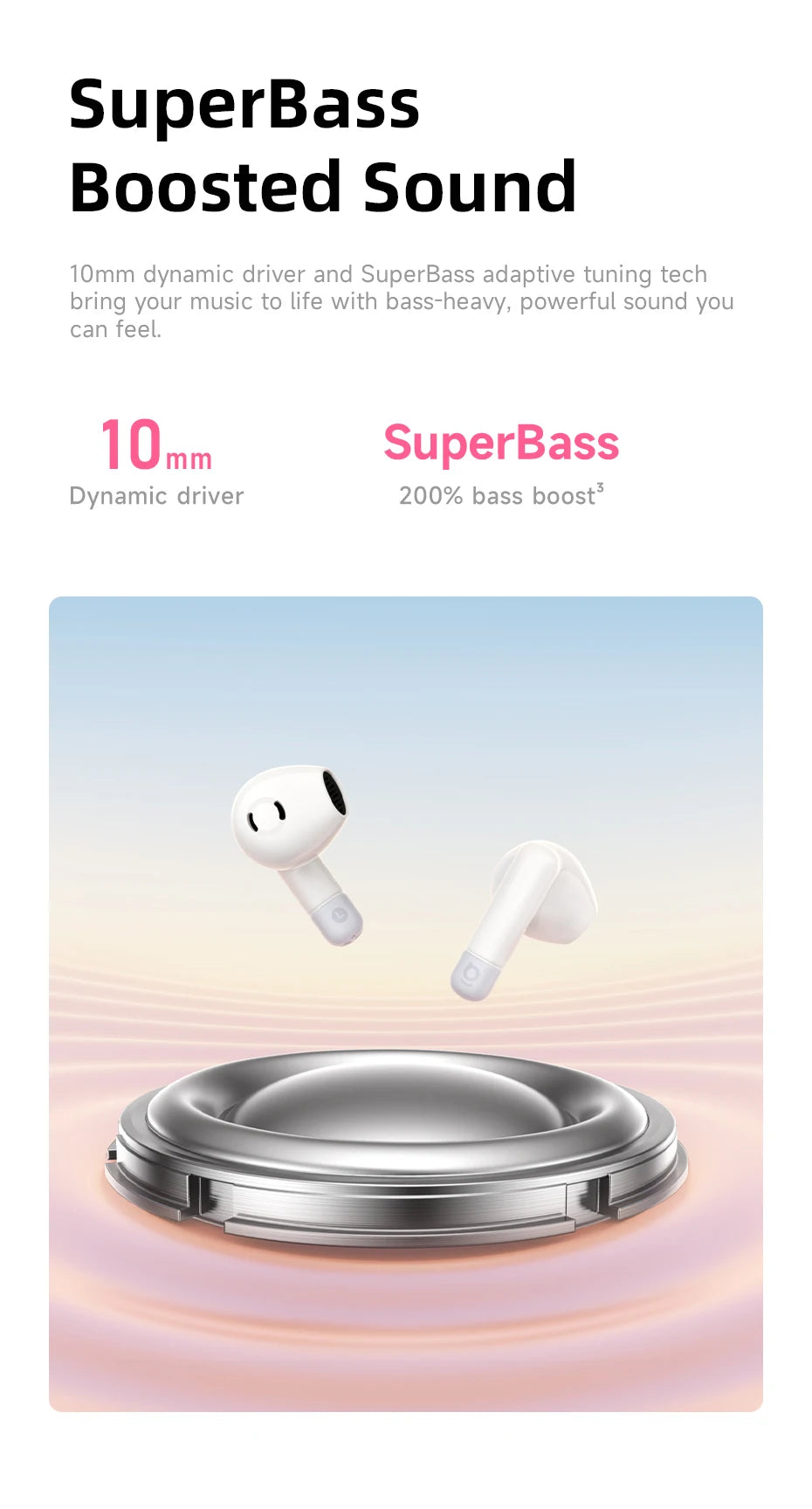 Fone de ouvido sem fio