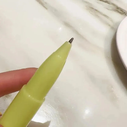 Caneta antiestresse mecânica de boxe peluda