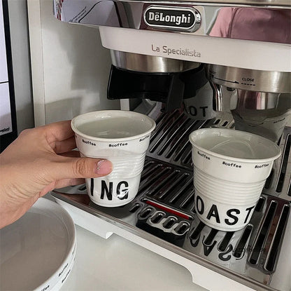 Caneca de café estilo coreano de 200ml