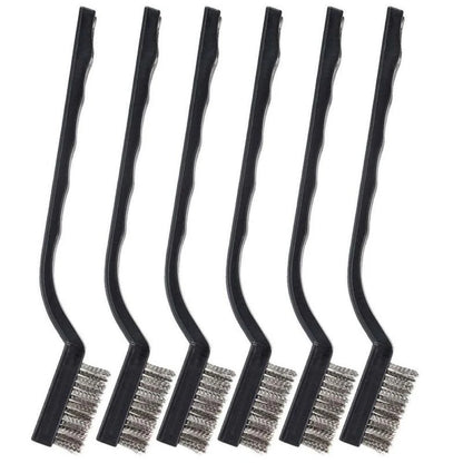 Conjunto de 6 escovas de arame para limpeza