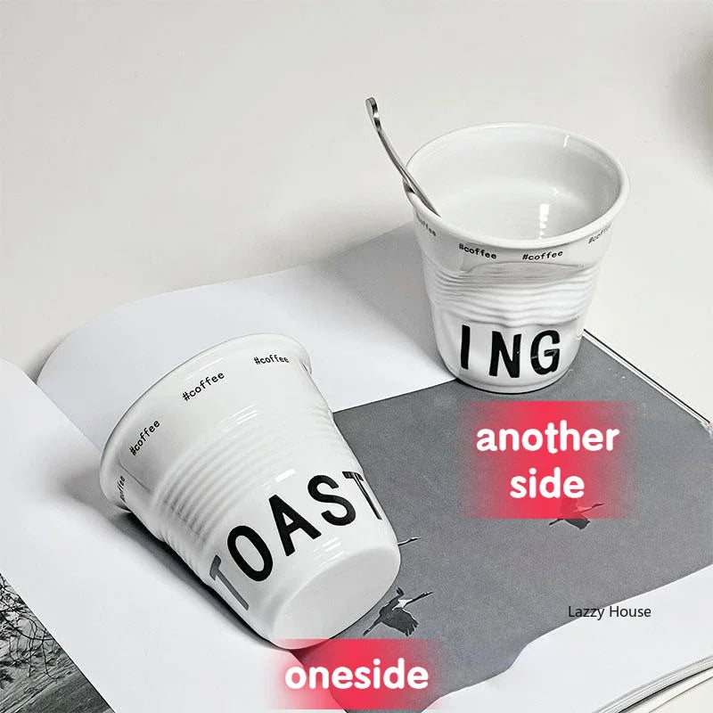 Caneca de café estilo coreano de 200ml