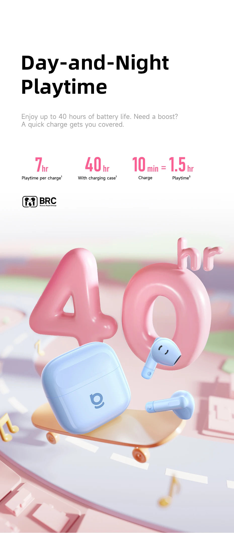 Fone de ouvido sem fio